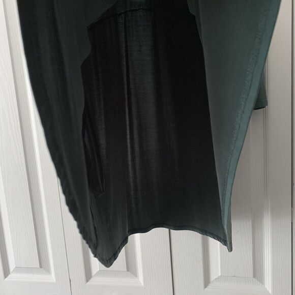 Anthropologie Dolan Dress M Green Long Sleeve Toute Swing Boho Minimalist Preppy - Picture 6 of 11